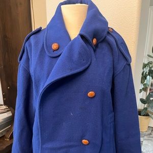Blue Talbots Coat